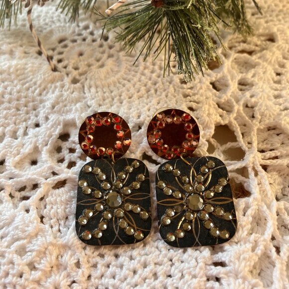 Vintage Holiday Jewelry Collection - 8 Pieces - Vintage Christmas Jewelry, - Picture 3 of 12